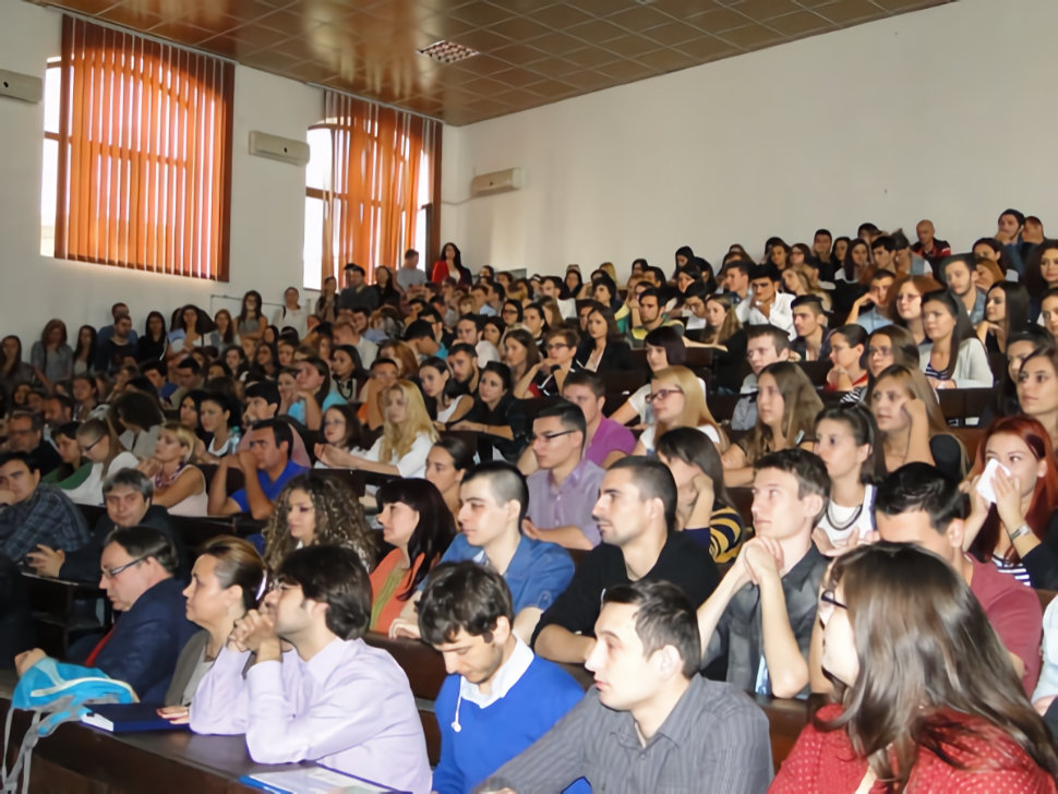 The opening ceremony of the academic year 2014-2015 at the Faculty of Applied Chemistry and Materials Science