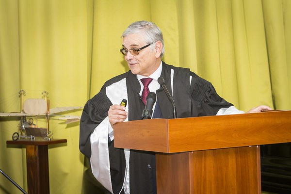 The ceremony of awarding the title of Doctor Honoris Causa of the University POLITEHNICA of Bucharest, to Mr. Alexandre Corneliu DIMIAN