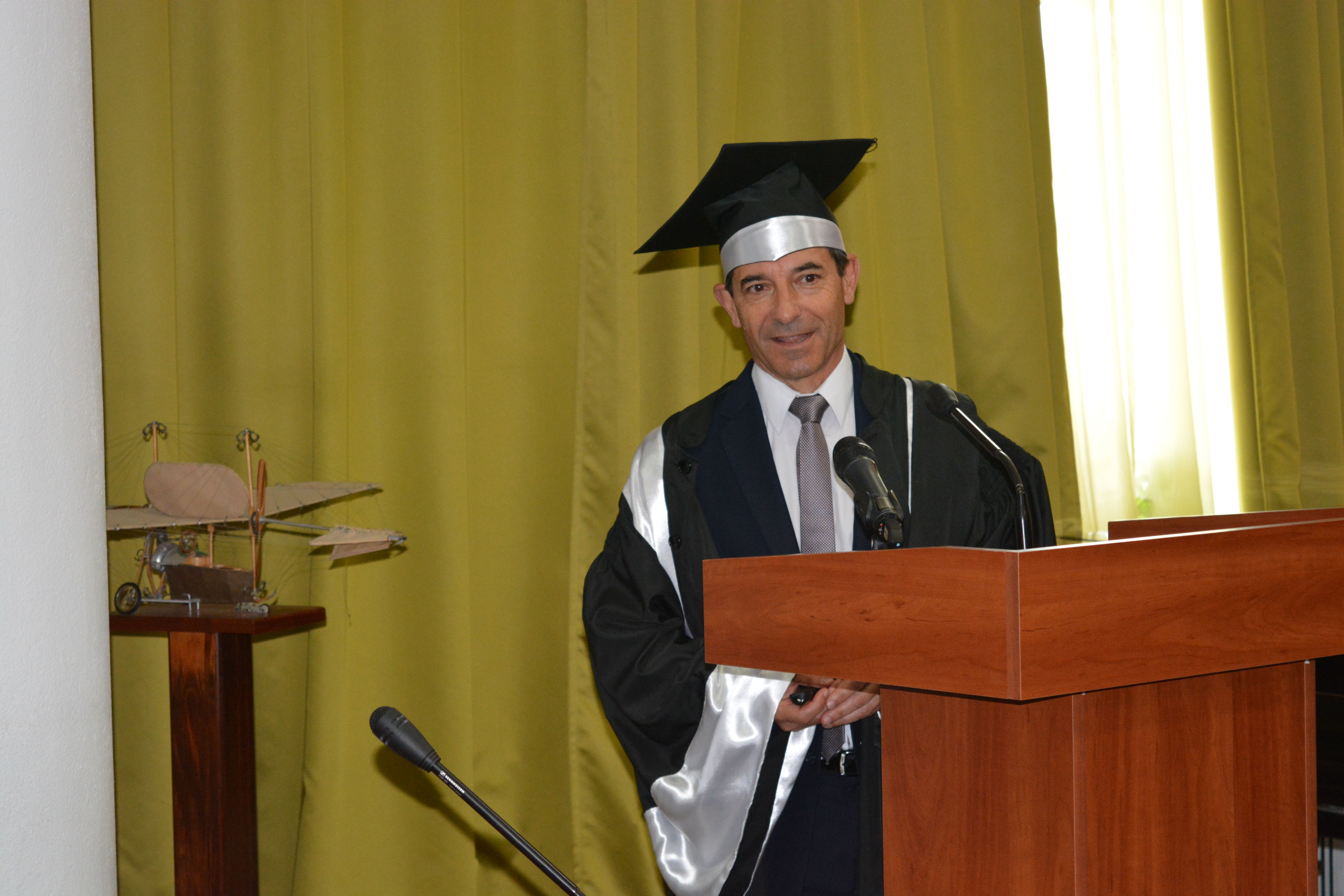 The ceremony of awarding the title of Doctor Honoris Causa of the University POLITEHNICA of Bucharest, to Mr. Serge COSNIER
