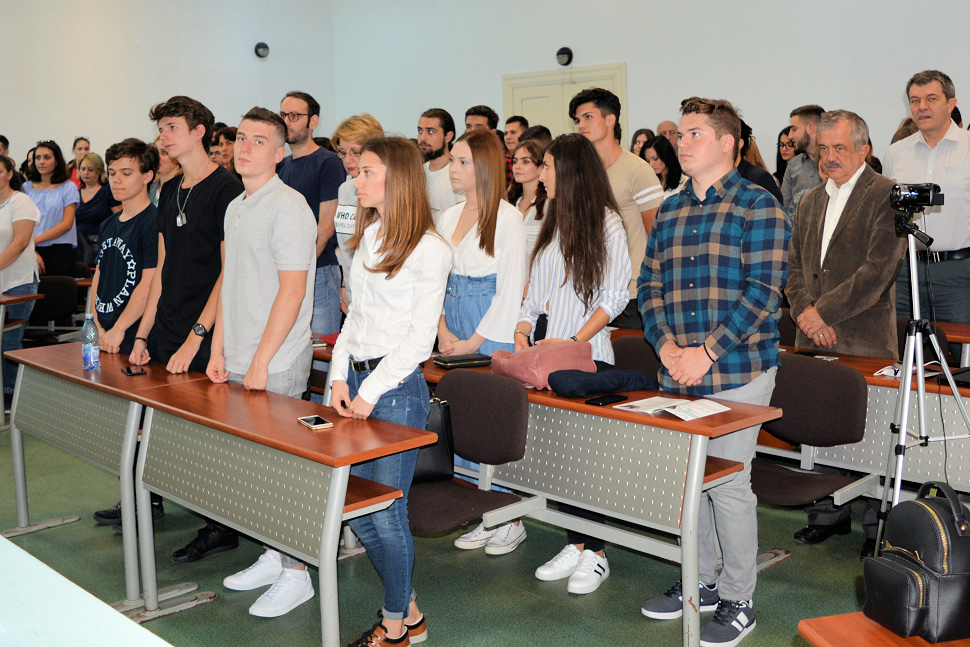 The opening ceremony of the academic year 2018-2019 at the Faculty of Applied Chemistry and Materials Science