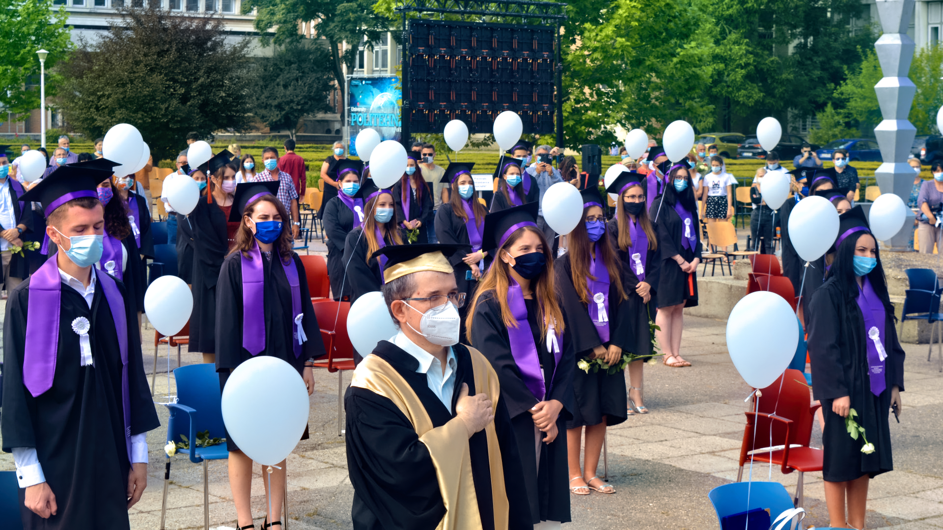 Graduation ceremony of the 2020 promotion of the Faculty of Applied Chemistry and Materials Science