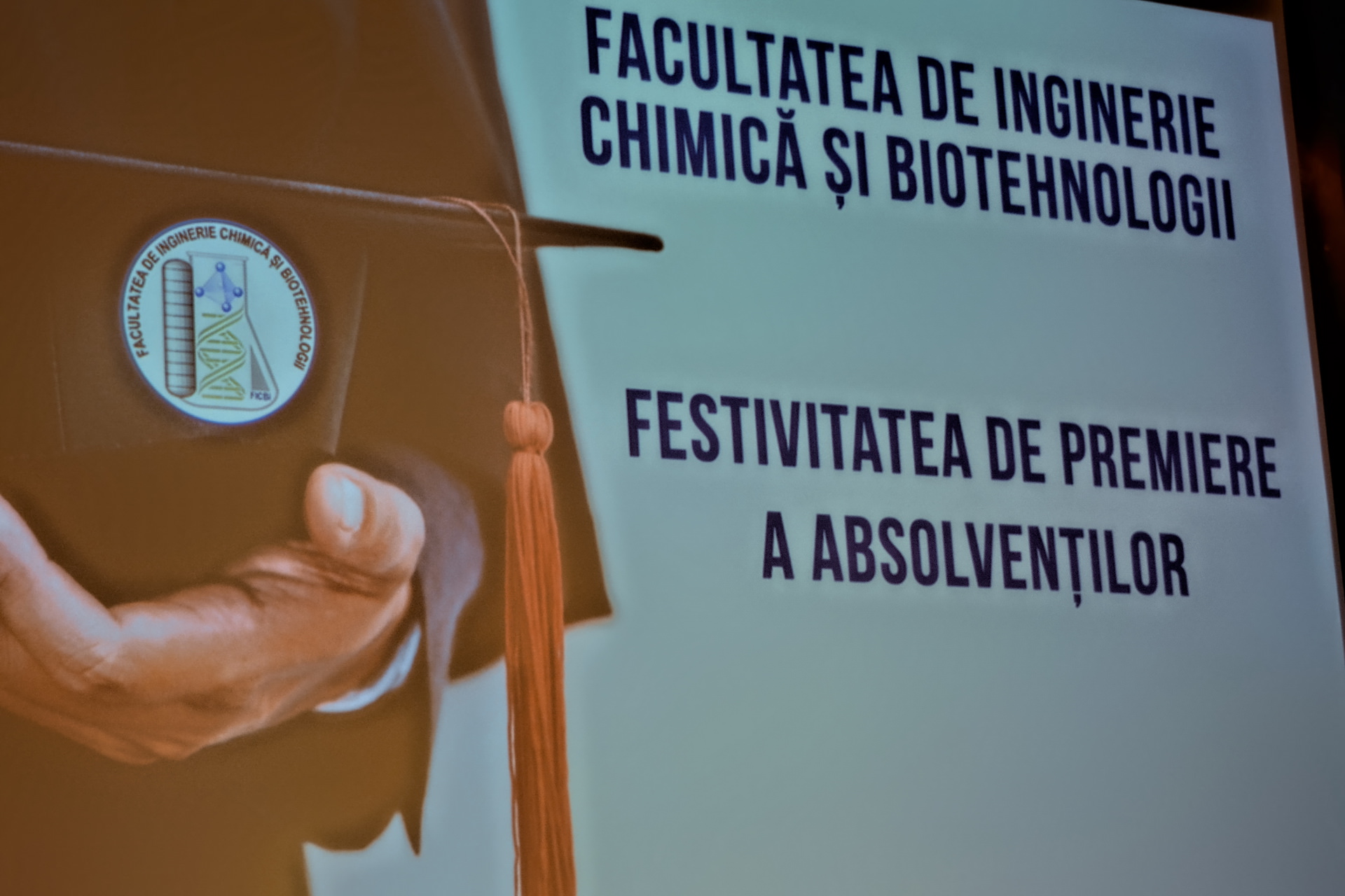 Festivitatea de absolvire a promoției 2022 a Facultății de Inginerie Chimică și Biotehnologii