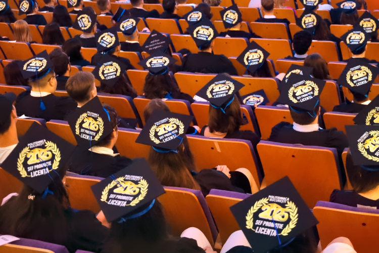 Graduation ceremony for the class leaders, class of 2025 of University POLITEHNICA  Bucharest