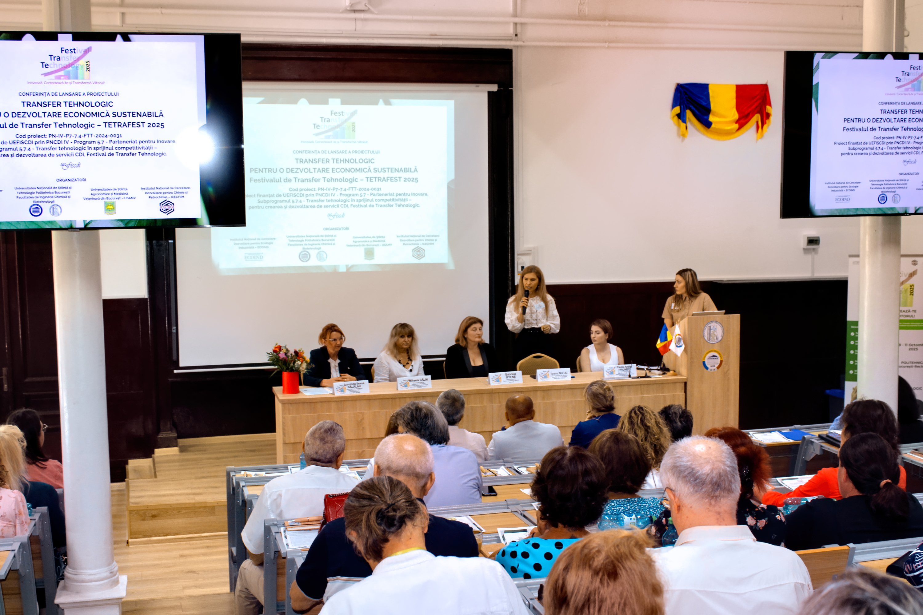 Lansarea proiectului TETRAFEST