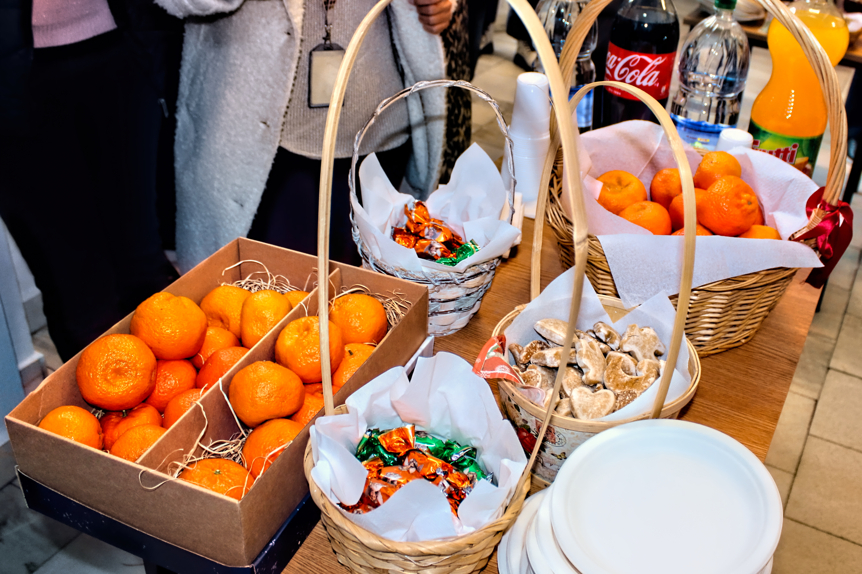 Serbarea de aprindere a luminilor în Bradul de Crăciun la Facultatea de Inginerie Chimică și Biotehnologii