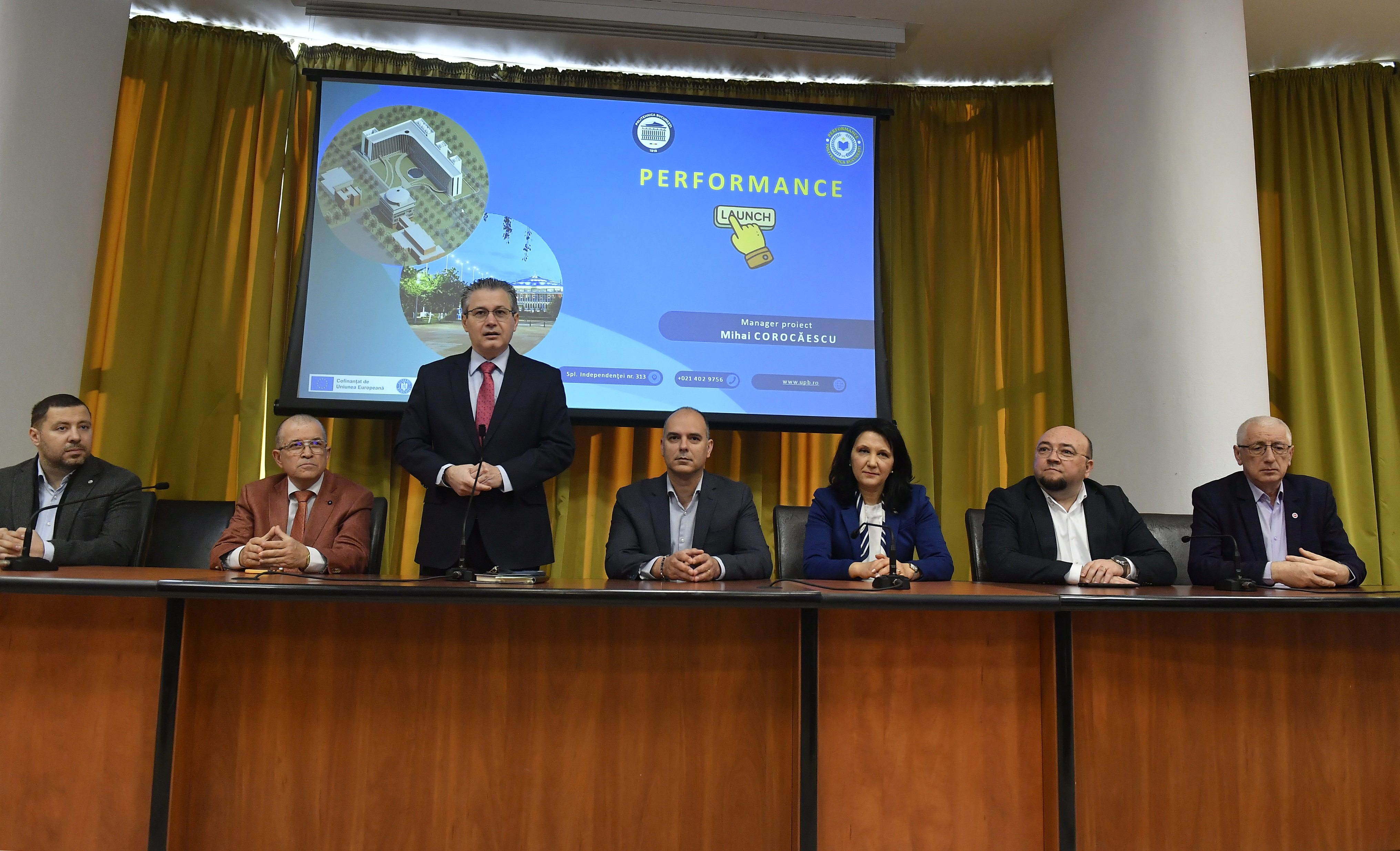 Conferința de lansare a proiectului PERFORMANCE