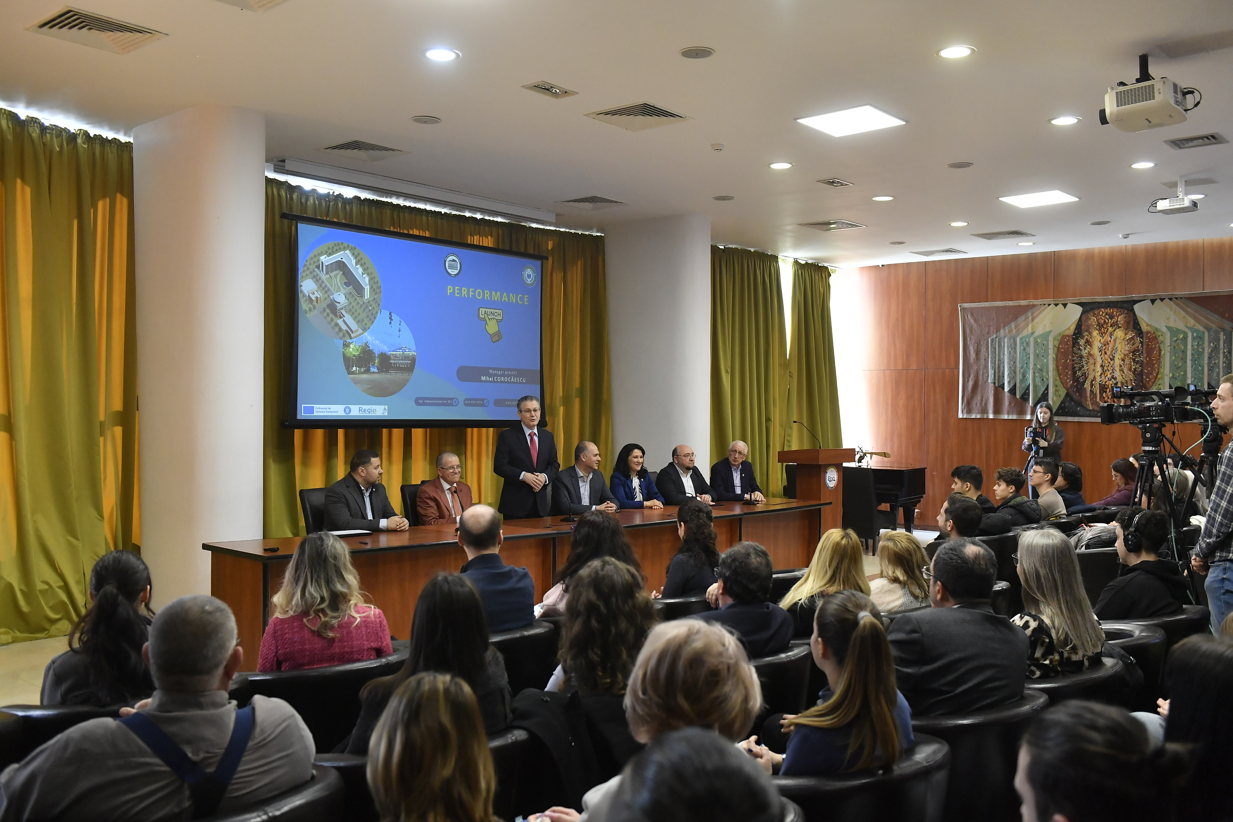 Conferința de lansare a proiectului PERFORMANCE
