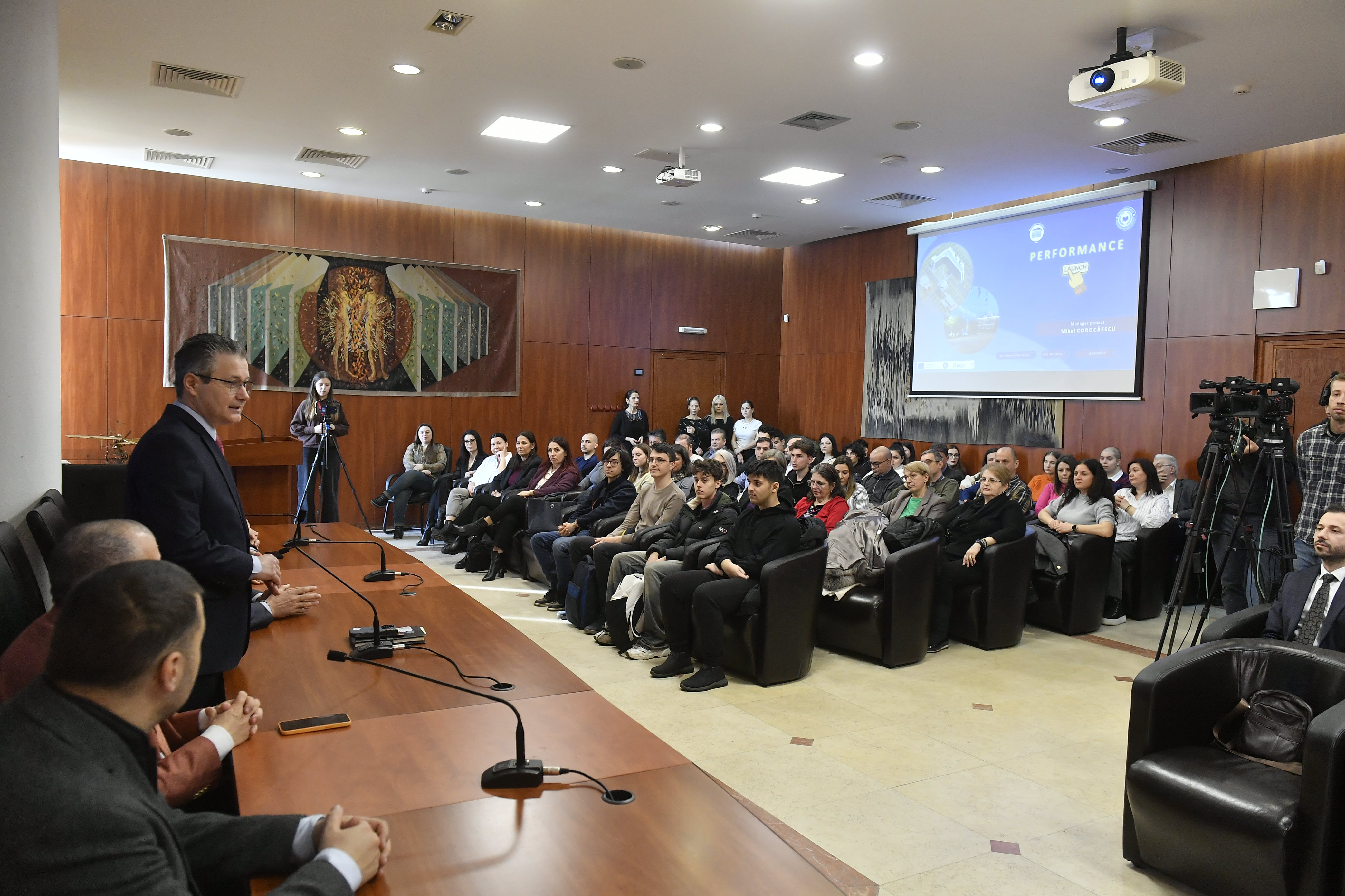 Conferința de lansare a proiectului PERFORMANCE