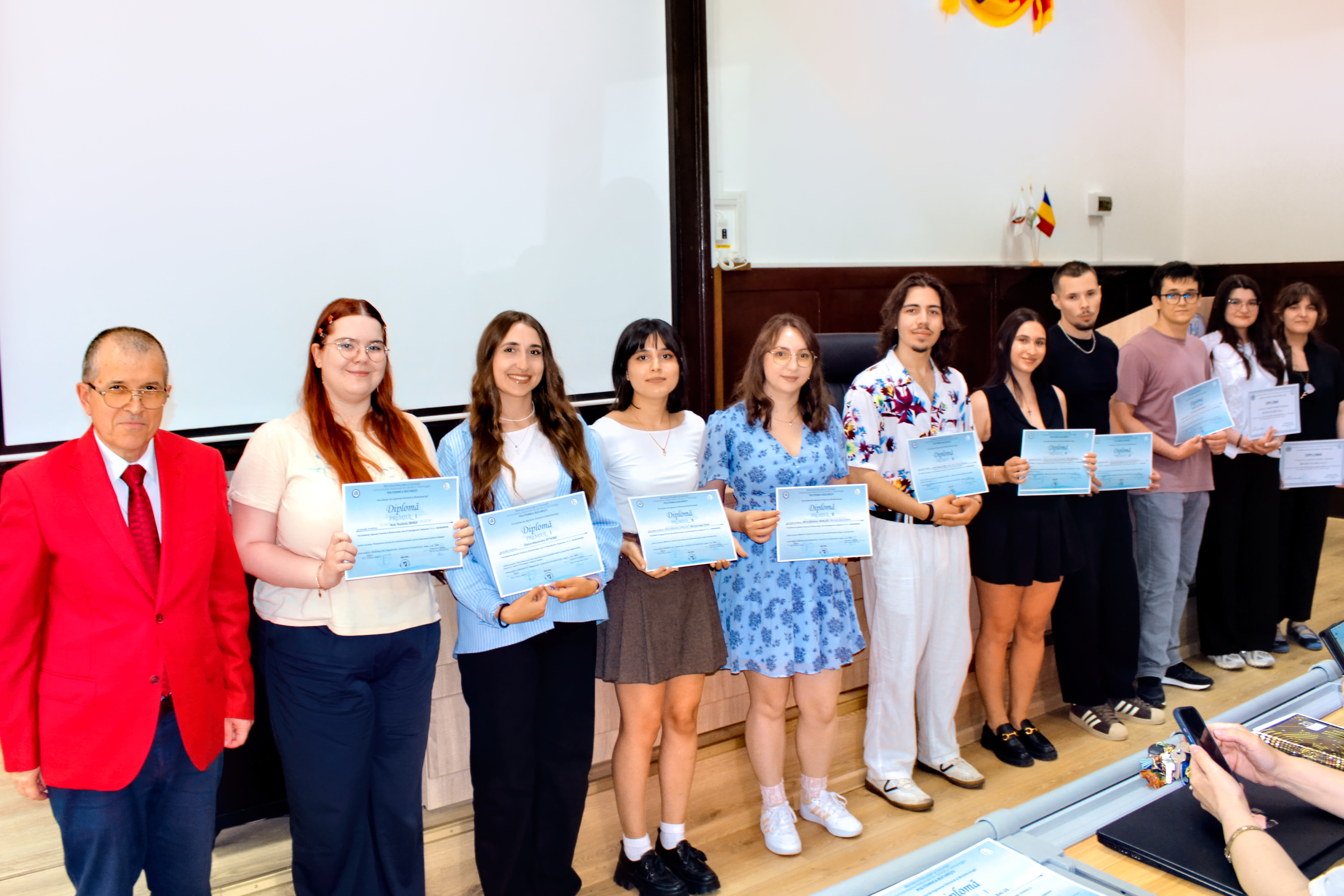 Festivitatea de premiere a Sesiunii de Comunicări Științifice Studențești și a Concursului Petru Spacu