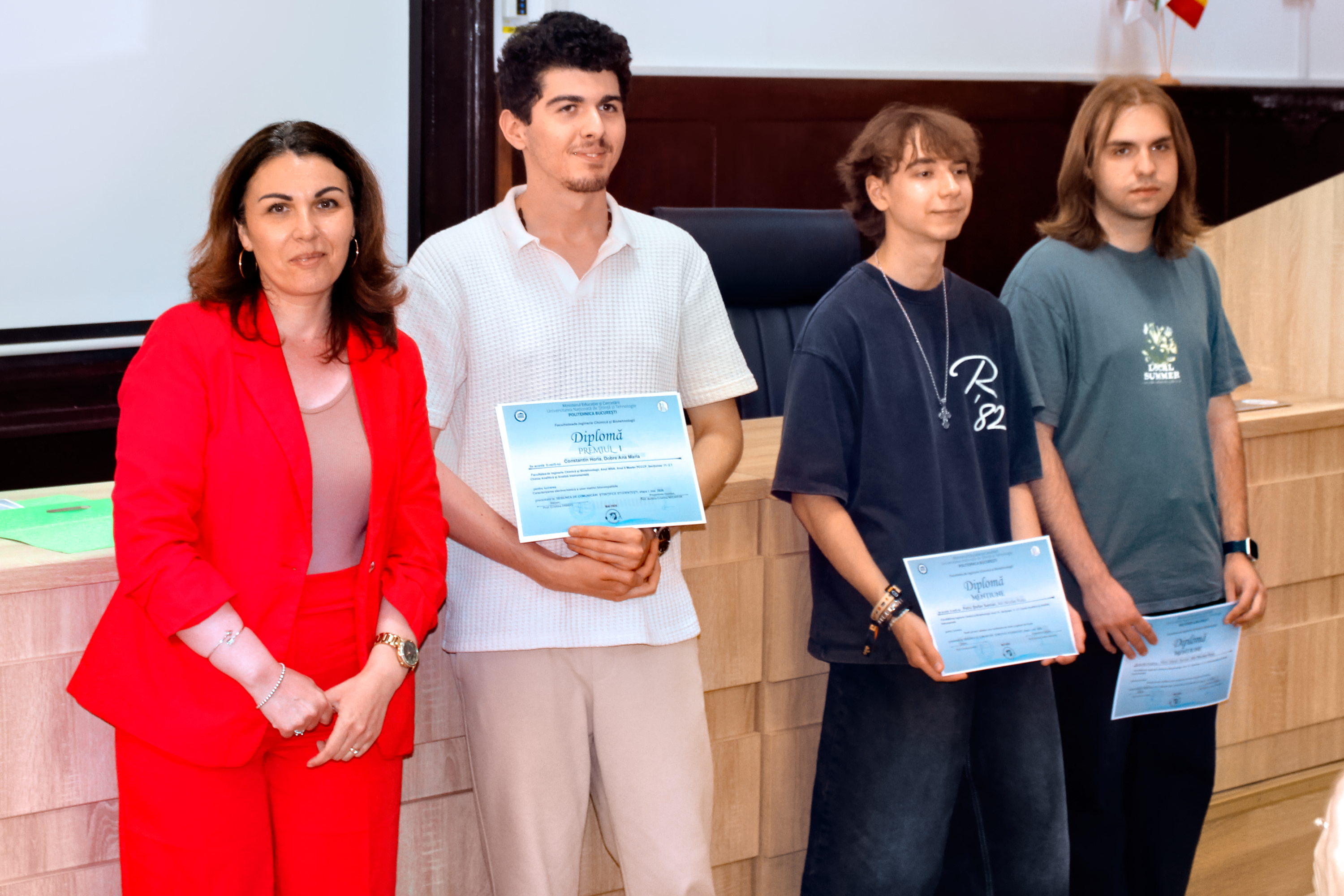 Festivitatea de premiere a Sesiunii de Comunicări Științifice Studențești și a Concursului Petru Spacu
