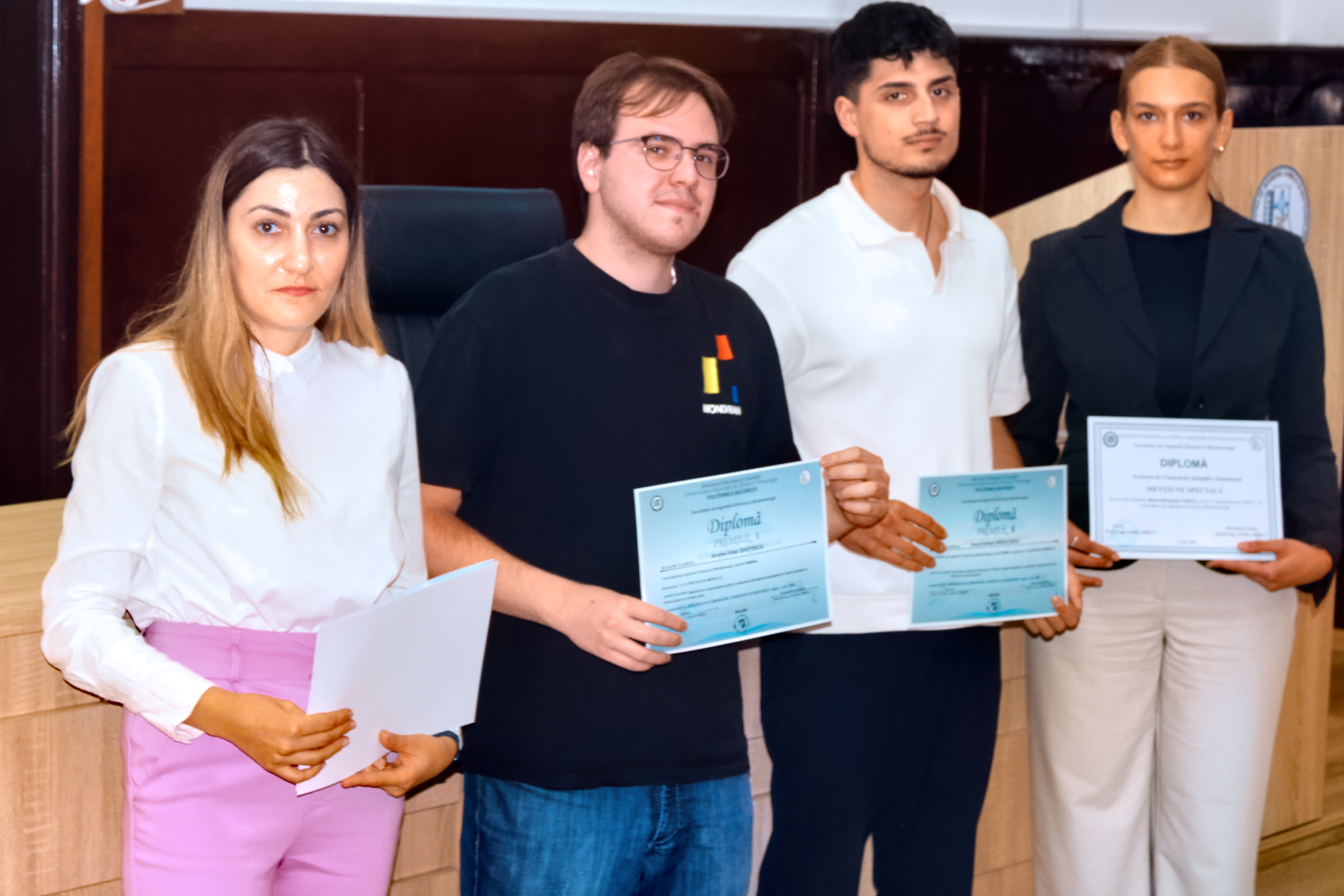 Festivitatea de premiere a Sesiunii de Comunicări Științifice Studențești și a Concursului Petru Spacu