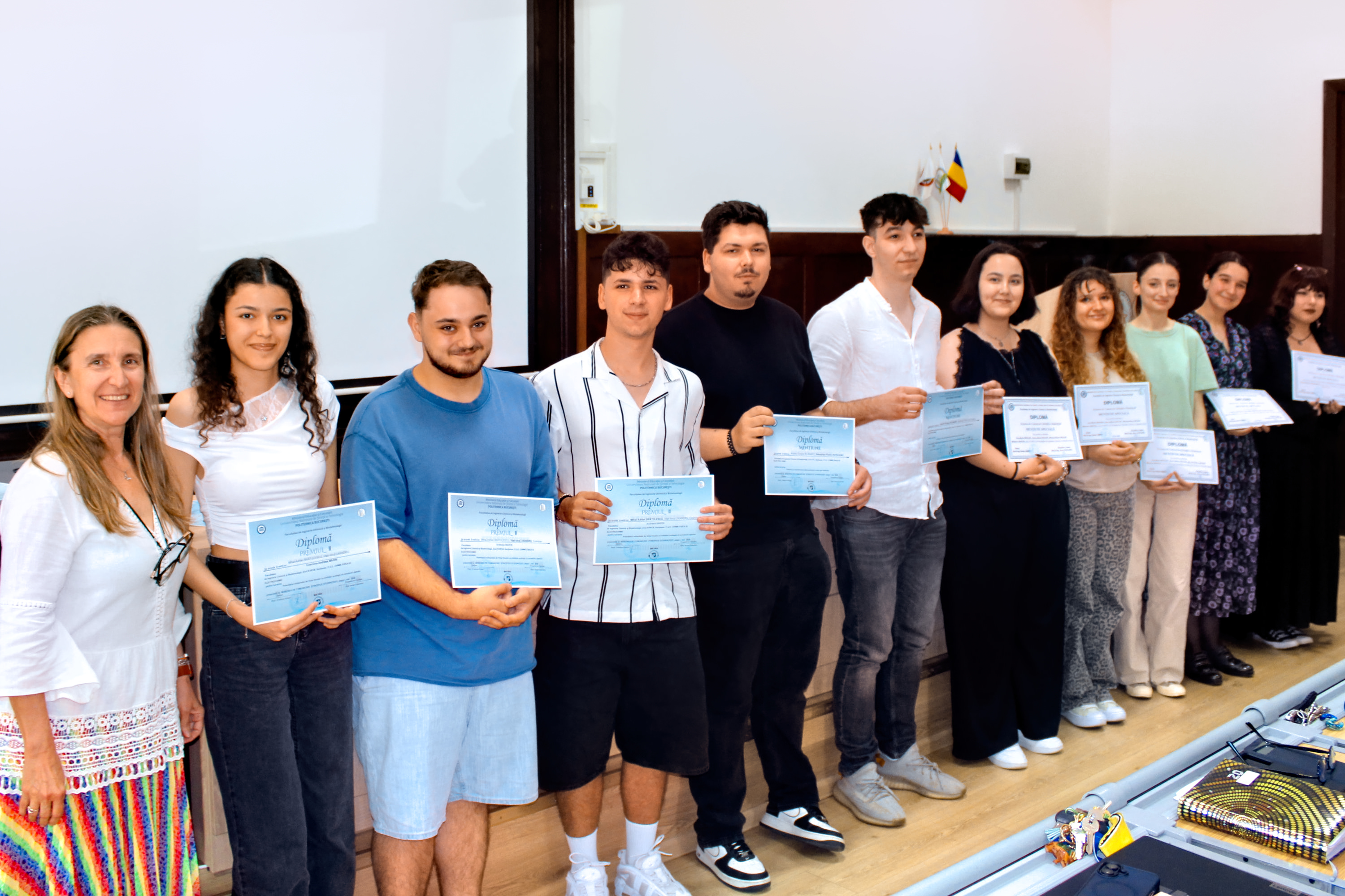 Festivitatea de premiere a Sesiunii de Comunicări Științifice Studențești și a Concursului Petru Spacu