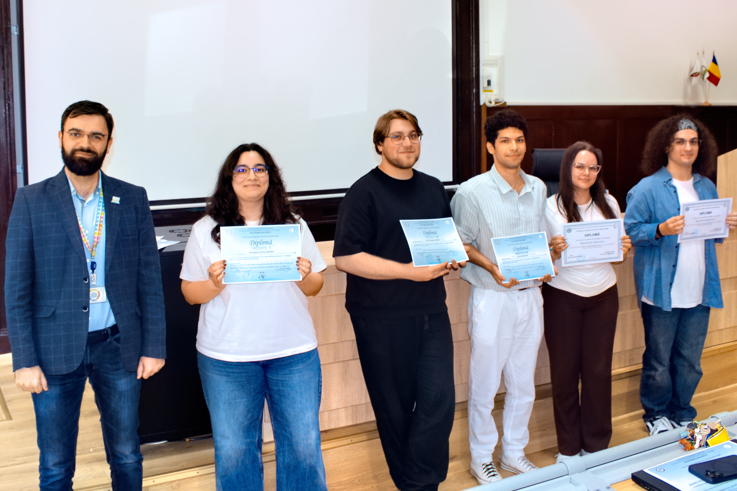Festivitatea de premiere a Sesiunii de Comunicări Științifice Studențești și a Concursului Petru Spacu