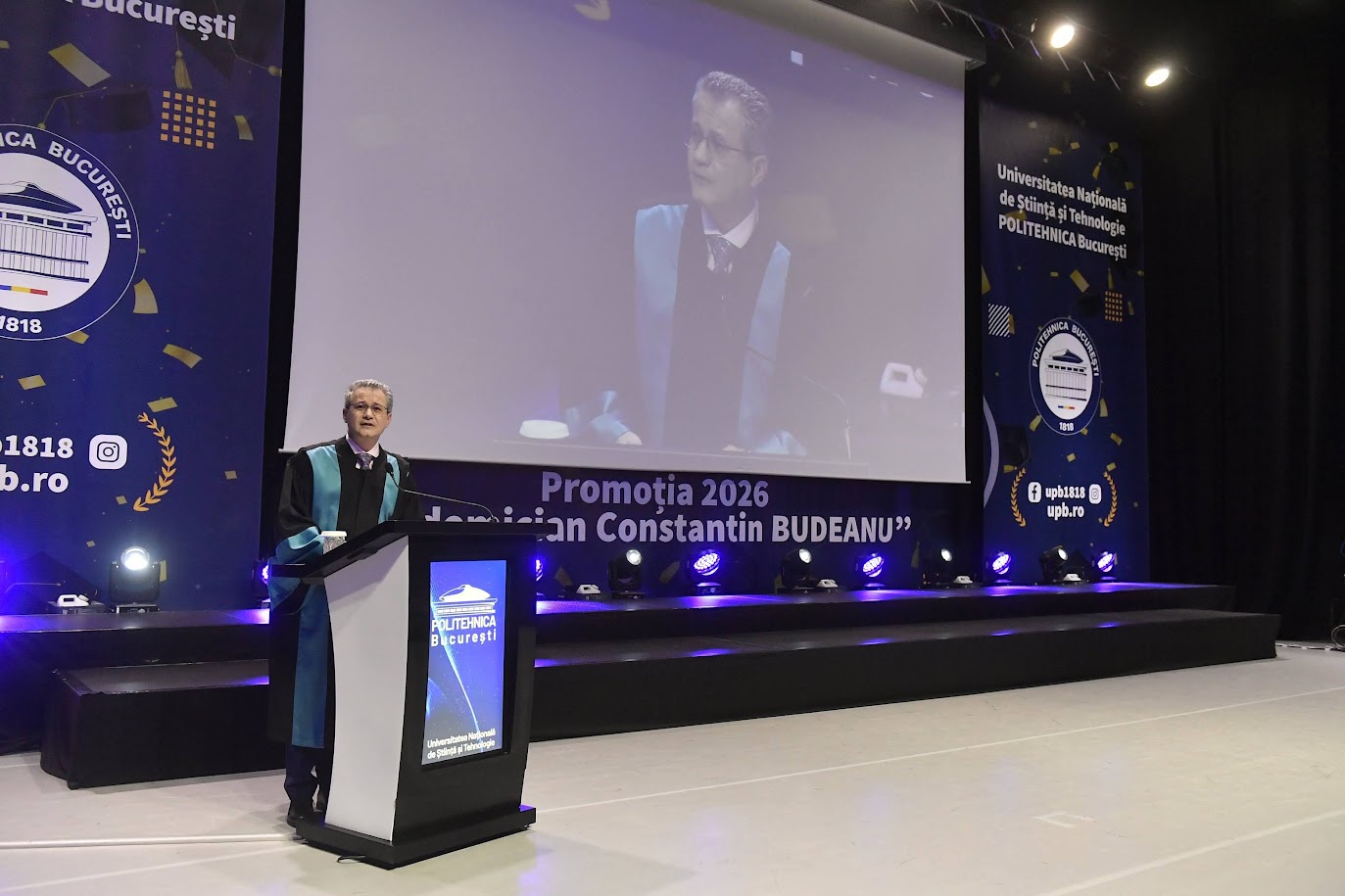 Festivitatea de absolvire pentru șefii de promoție, promoția 2026 a Universității POLITEHNICA București
