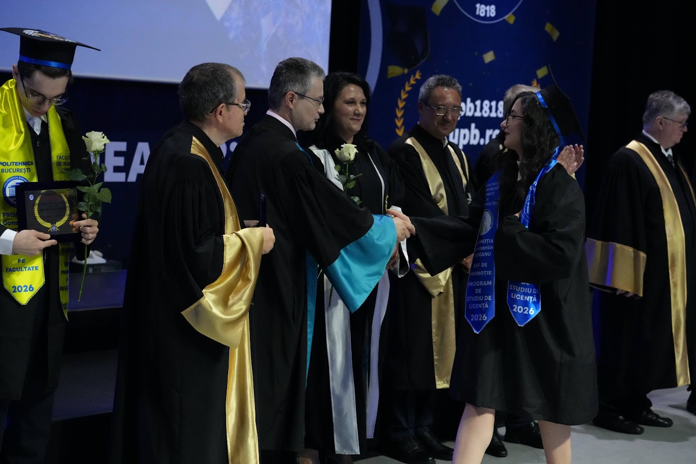 Festivitatea de absolvire pentru șefii de promoție, promoția 2026 a Universității POLITEHNICA București