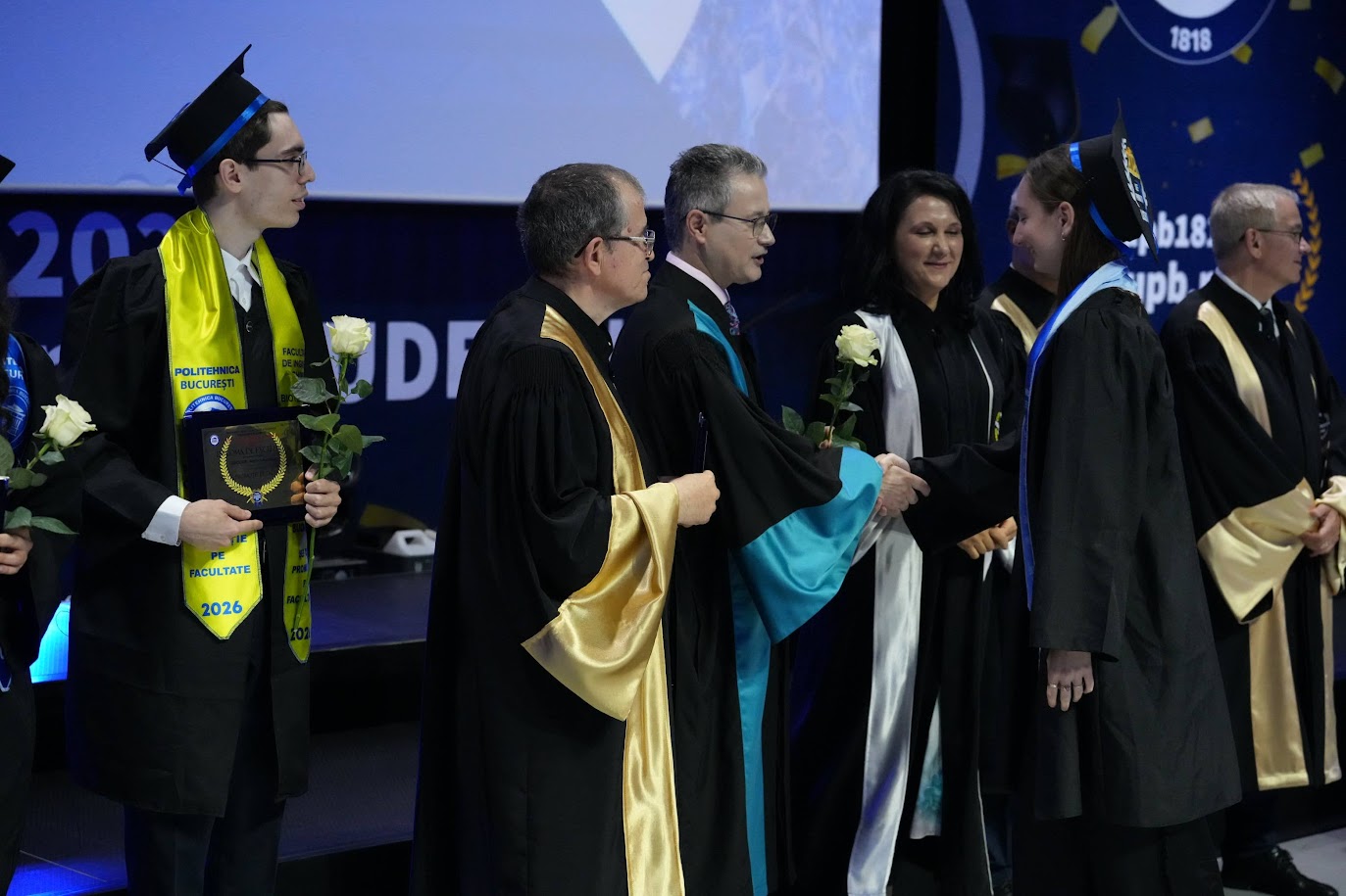 Festivitatea de absolvire pentru șefii de promoție, promoția 2026 a Universității POLITEHNICA București