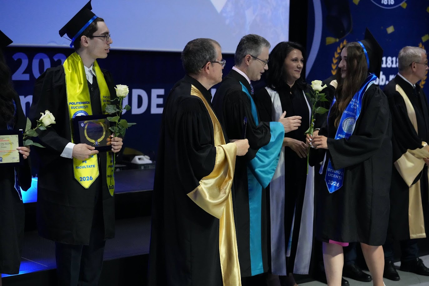 Festivitatea de absolvire pentru șefii de promoție, promoția 2026 a Universității POLITEHNICA București