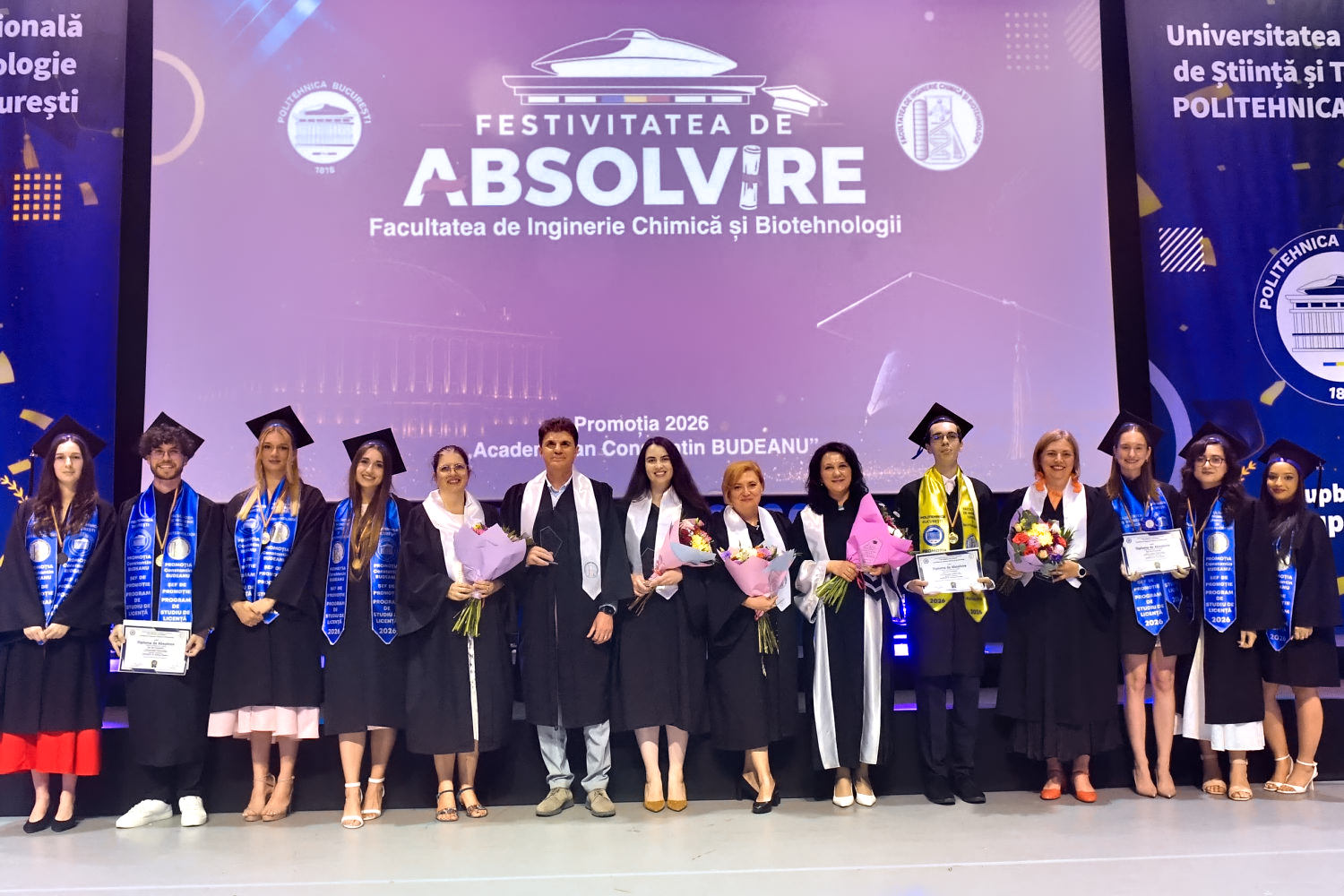 Graduation ceremony of the 2026 promotion of the Faculty of Chemical Engineering and Biotechnologies