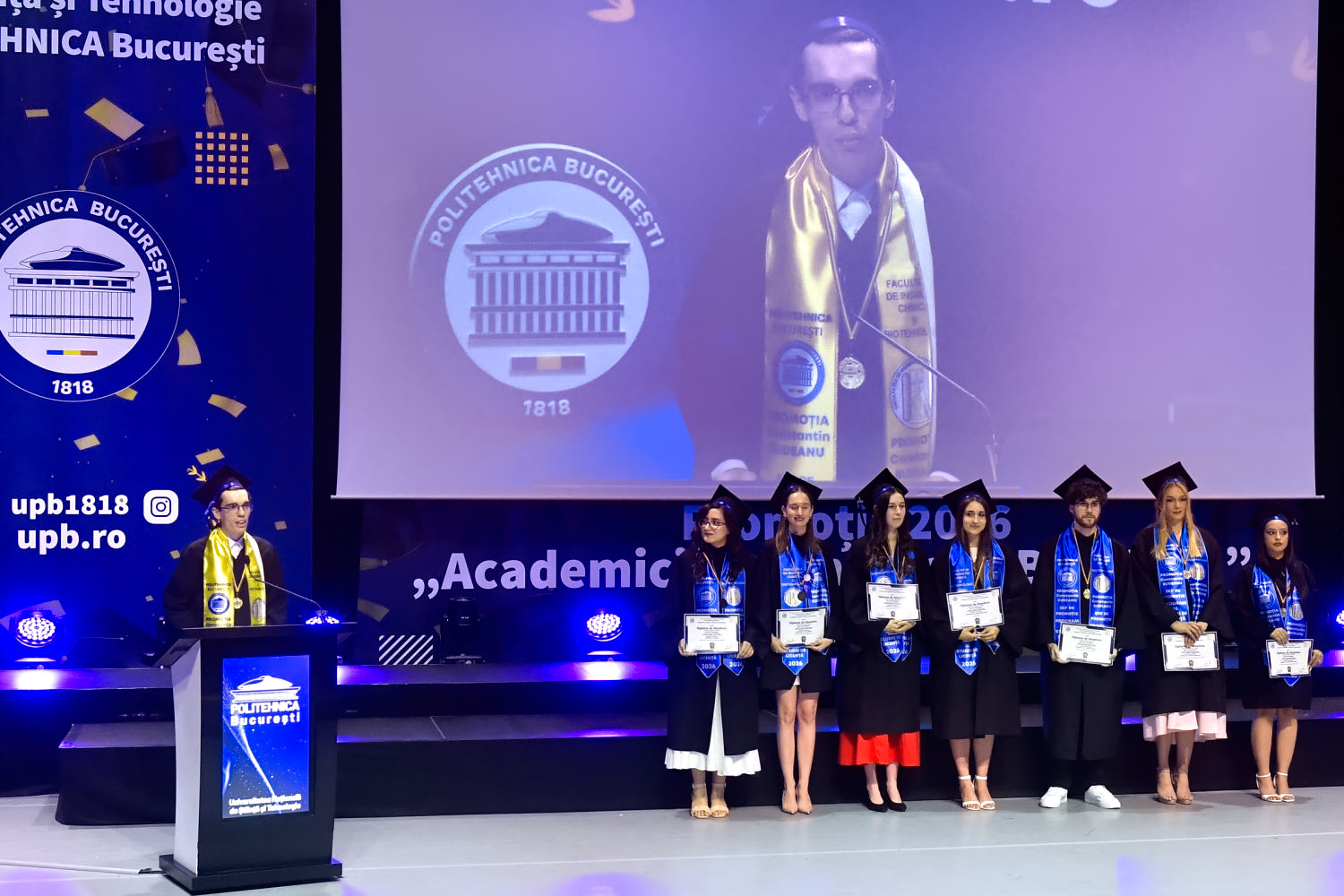 Graduation ceremony of the 2026 promotion of the Faculty of Chemical Engineering and Biotechnologies