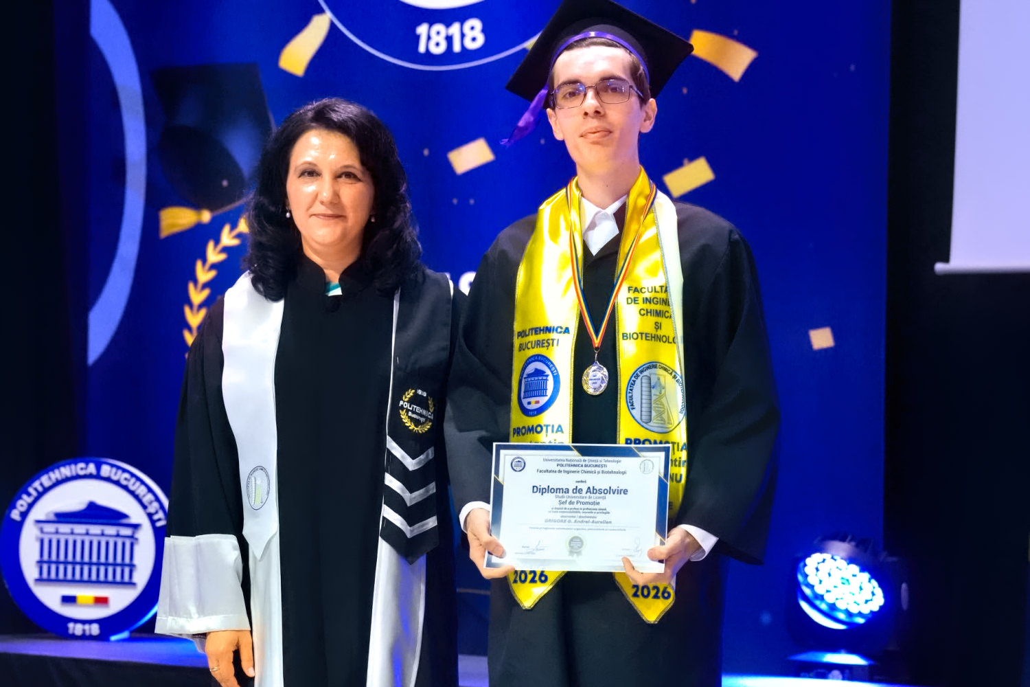 Graduation ceremony of the 2026 promotion of the Faculty of Chemical Engineering and Biotechnologies