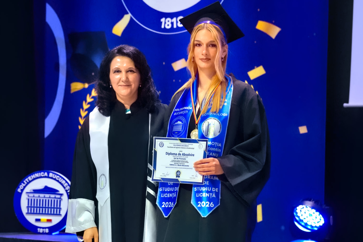 Graduation ceremony of the 2026 promotion of the Faculty of Chemical Engineering and Biotechnologies