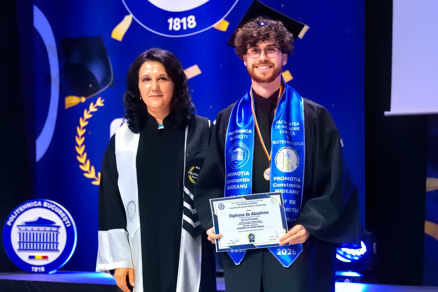 Graduation ceremony of the 2026 promotion of the Faculty of Chemical Engineering and Biotechnologies