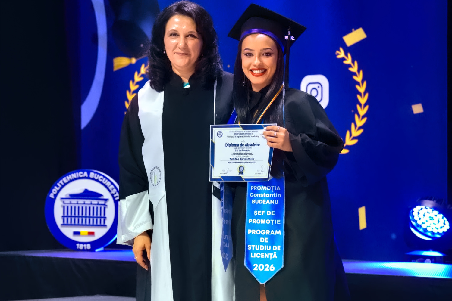Graduation ceremony of the 2026 promotion of the Faculty of Chemical Engineering and Biotechnologies