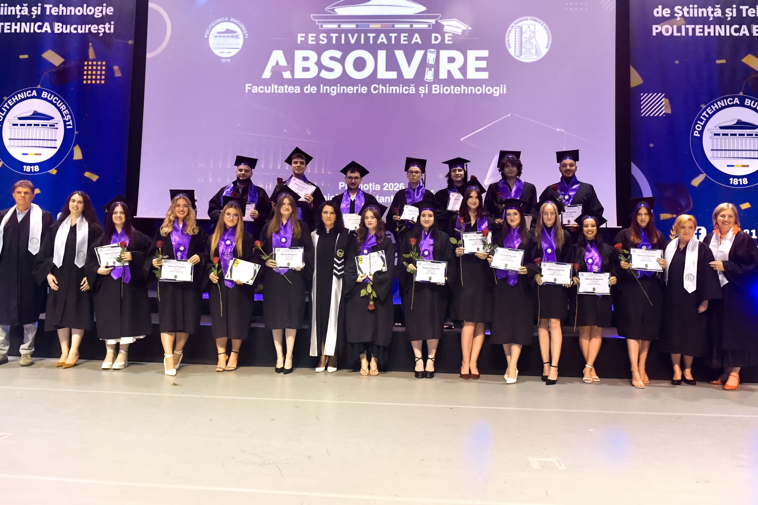 Graduation ceremony of the 2026 promotion of the Faculty of Chemical Engineering and Biotechnologies