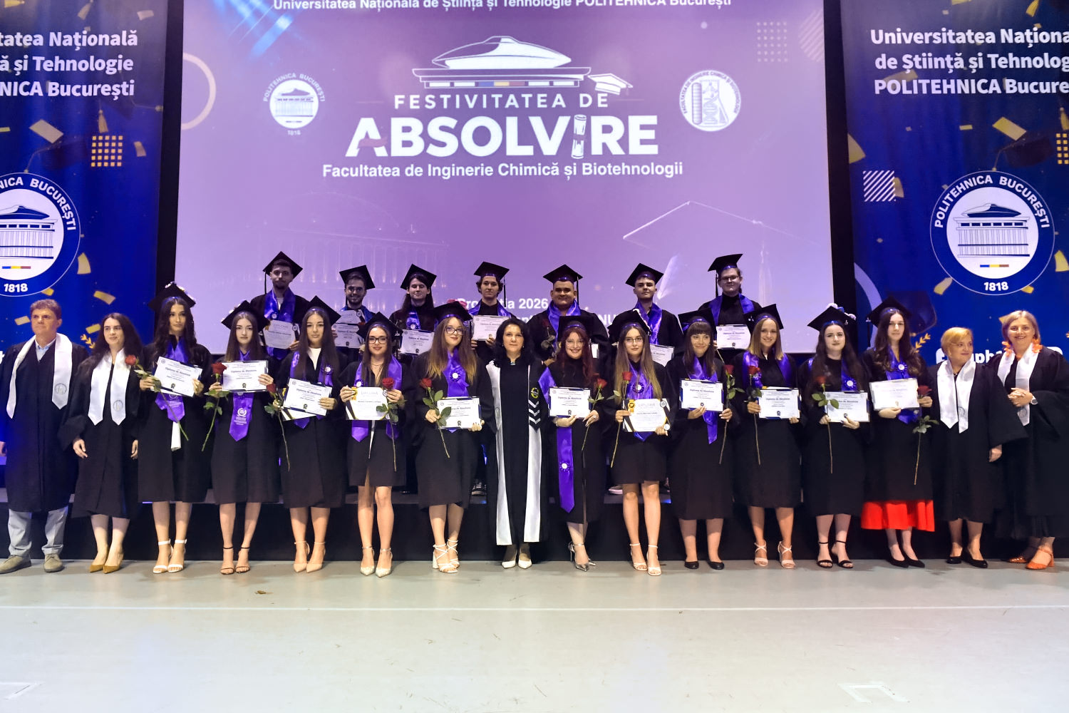 Graduation ceremony of the 2026 promotion of the Faculty of Chemical Engineering and Biotechnologies
