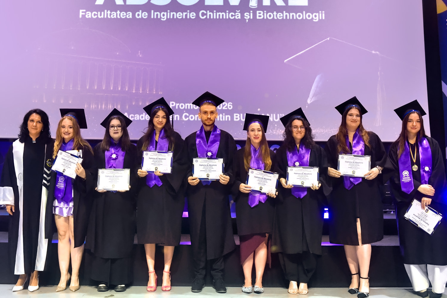 Graduation ceremony of the 2026 promotion of the Faculty of Chemical Engineering and Biotechnologies
