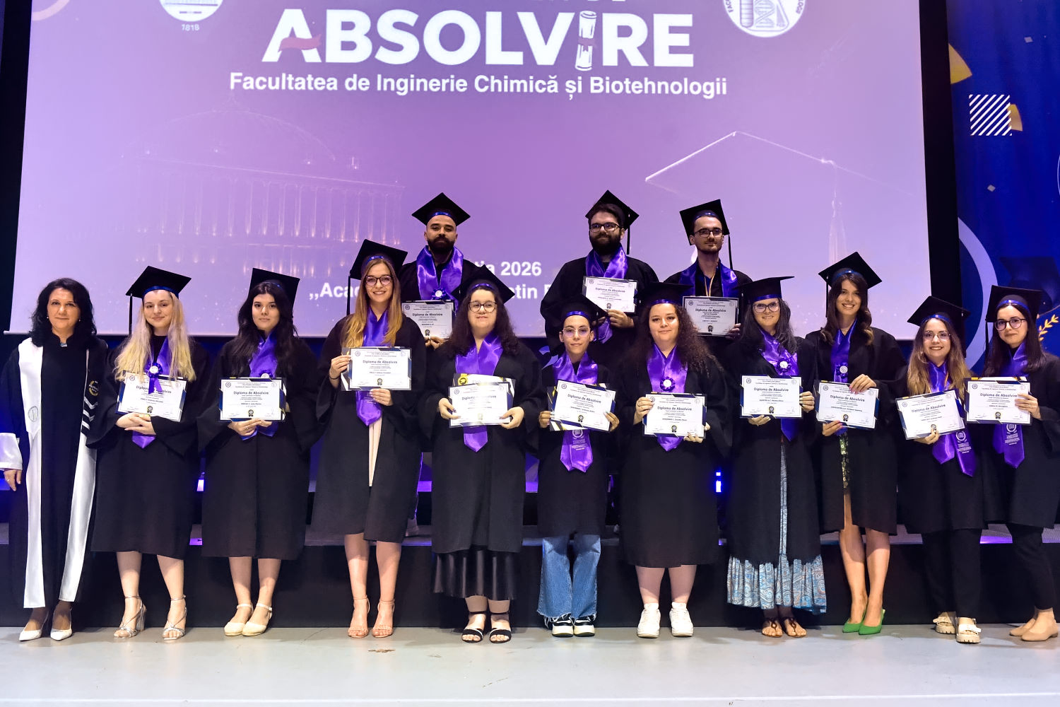 Graduation ceremony of the 2026 promotion of the Faculty of Chemical Engineering and Biotechnologies