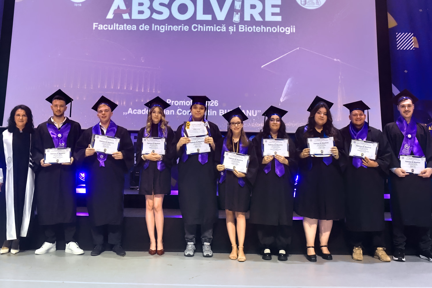 Graduation ceremony of the 2026 promotion of the Faculty of Chemical Engineering and Biotechnologies