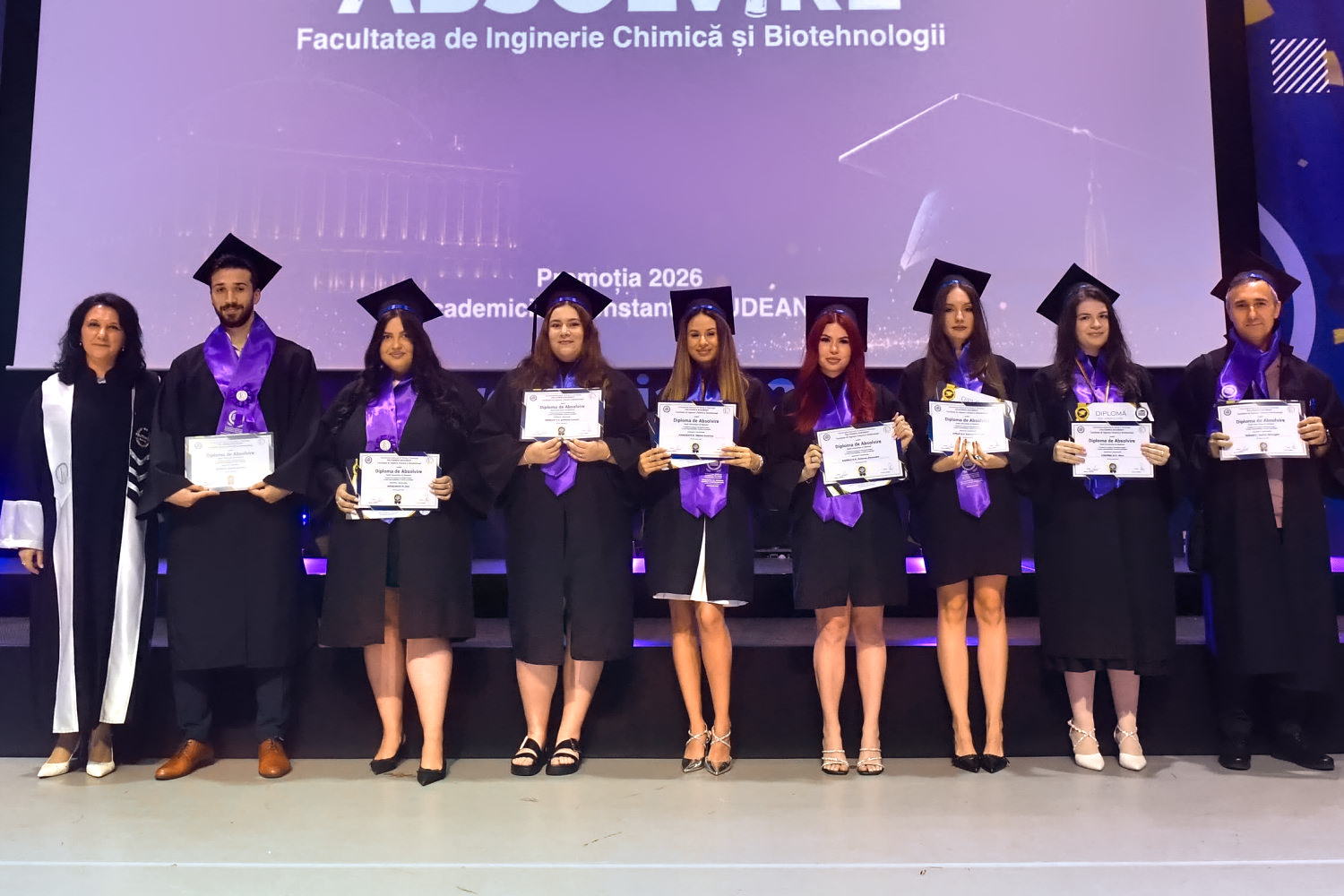 Graduation ceremony of the 2026 promotion of the Faculty of Chemical Engineering and Biotechnologies