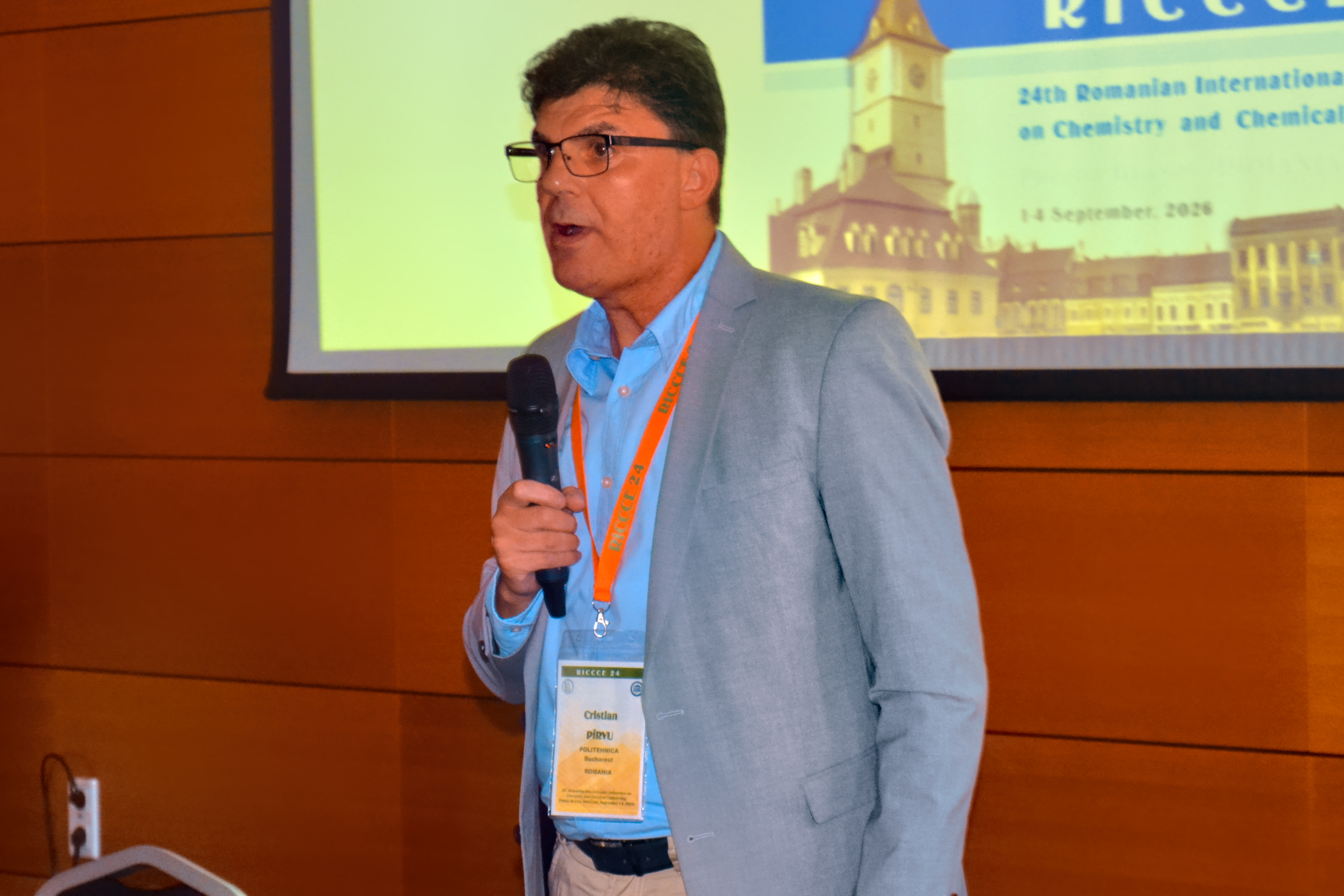 The 24<sup>th</sup> Romanian International Conference on Chemistry and Chemical Engineering (RICCCE)