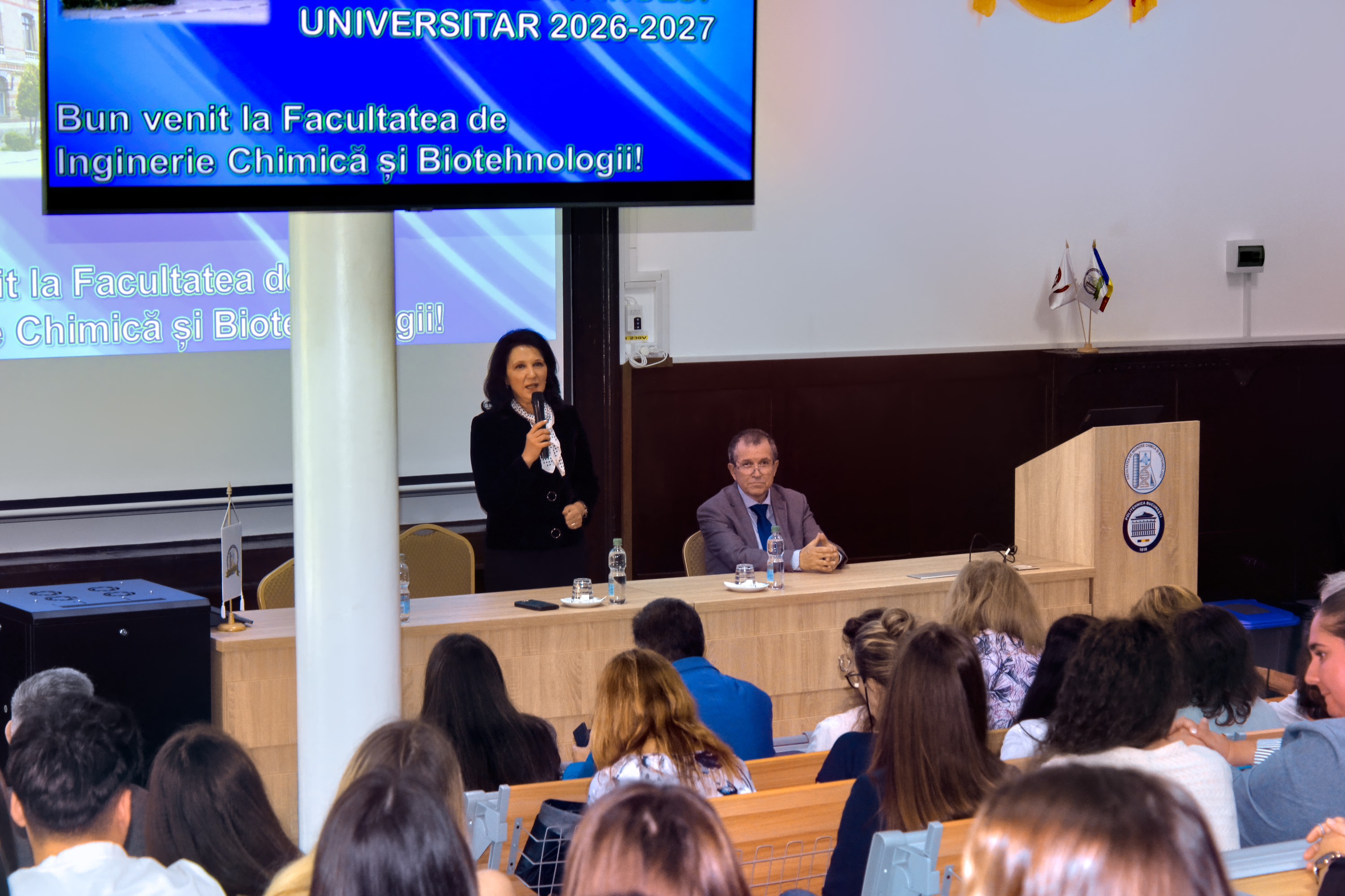 Festivitățile de deschidere a anului universitar 2026-2027 la Facultatea de Inginerie Chimică și Biotehnologii
